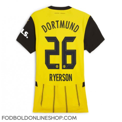 Borussia Dortmund Julian Ryerson #26 Hjemmebanetrøje Dame 2024-25 Kortærmet